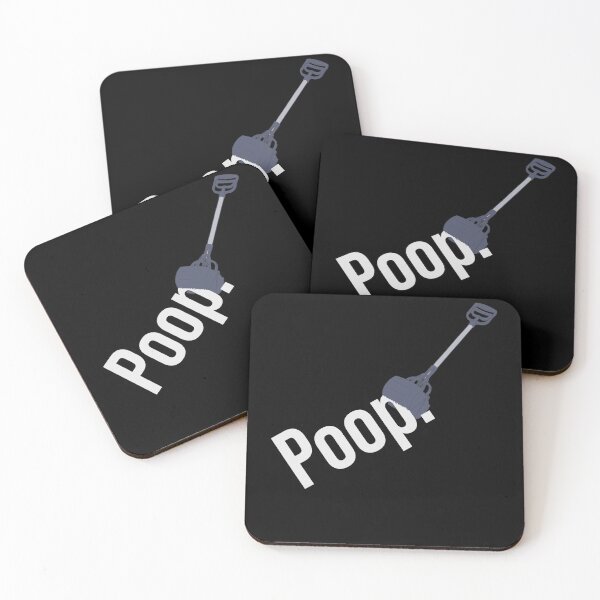 Item preview, Pooper Scooper - Grabbing Poop Text - Stool Waste designed and sold by DeWinnes.