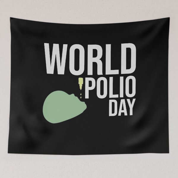 Item preview, Polio - World Polio Day - Poliovirus designed and sold by DeWinnes.