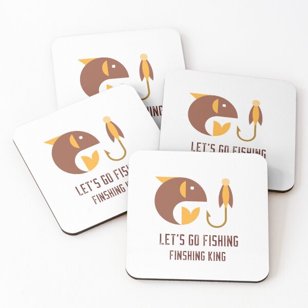Item preview, LET'S GO FISHING | FISHING KING designed and sold by Ashalcheema.
