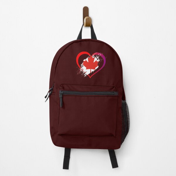 Item preview, Canadian heart flag designed and sold by P-I-R.