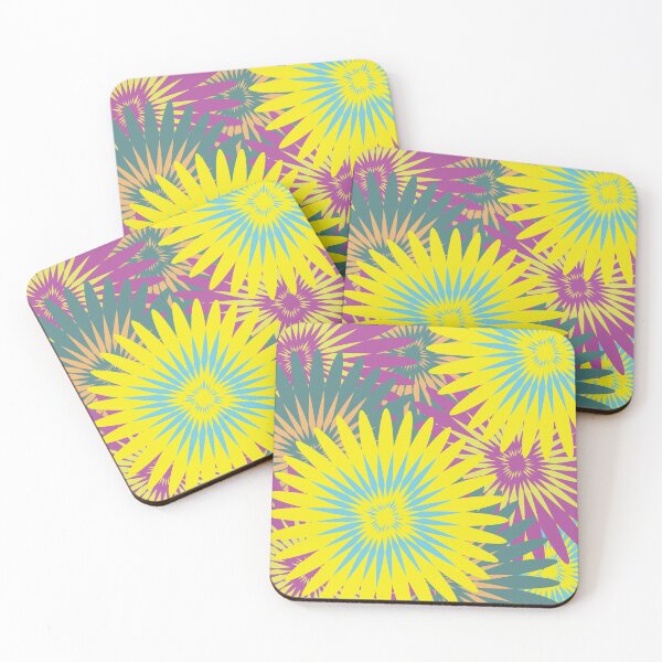 Item preview, Tropical Flower Pattern designed and sold by RhubarbMyrtle.