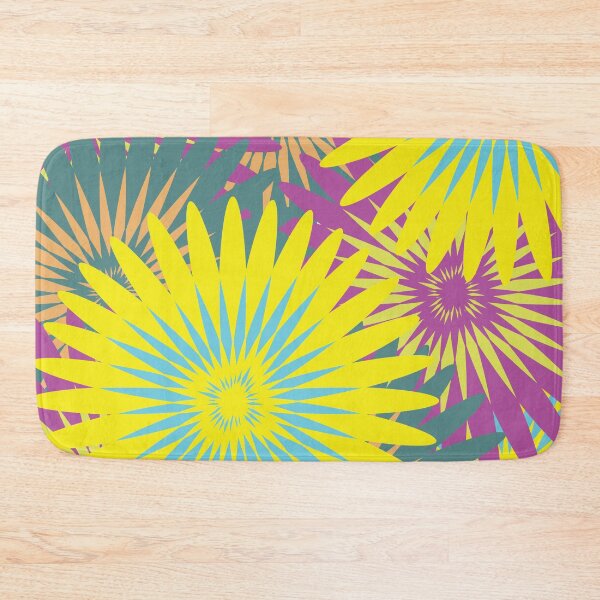 Item preview, Tropical Flower Pattern designed and sold by RhubarbMyrtle.