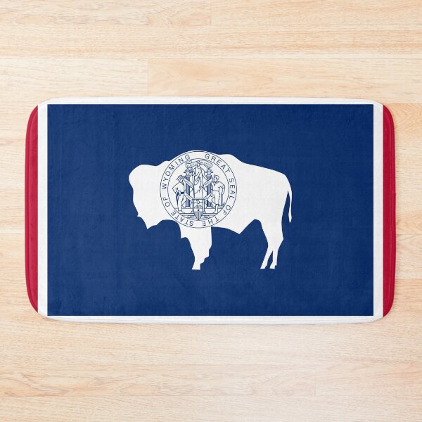 Artikelvorschau, Wyoming-Flagge. Flagge von Wyoming entworfen und verkauft von toluk.