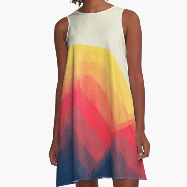 Sounds Of Distance A-Line Dress