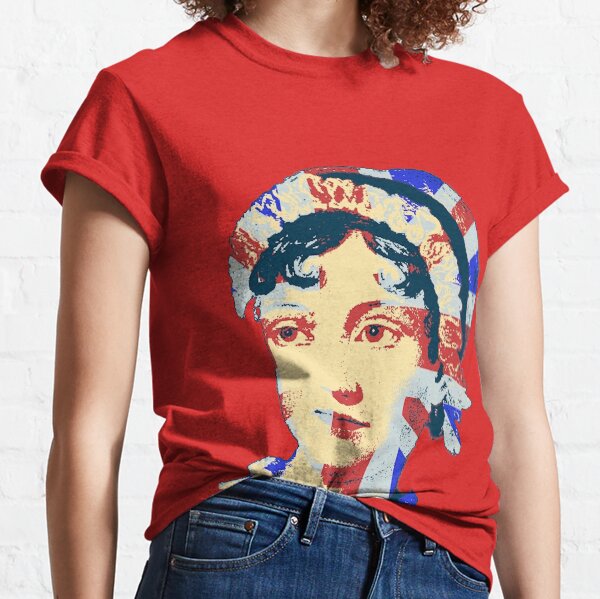 Item preview, Jane Austen Union Jack British Flag designed and sold by fairchildart.