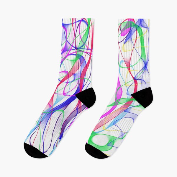 Item preview, Red Blue and Green Squiggles designed and sold by HeadPics.