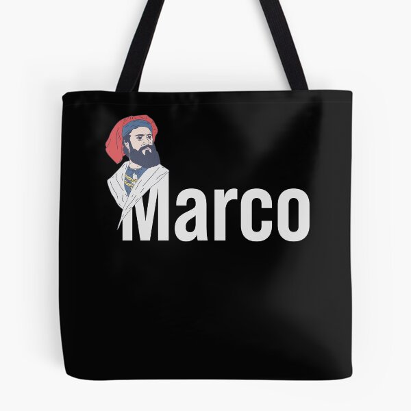 Artikelvorschau, Marco Polo - Mosaikgrafik - Berühmter Händler - Marco Text entworfen und verkauft von DeWinnes.