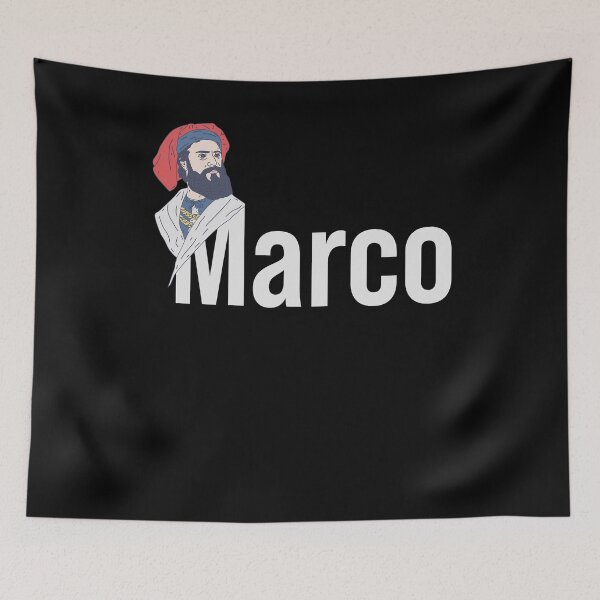 Item preview, Marco Polo - Mosaic Graphic - Famous Trader - Marco Text designed and sold by DeWinnes.
