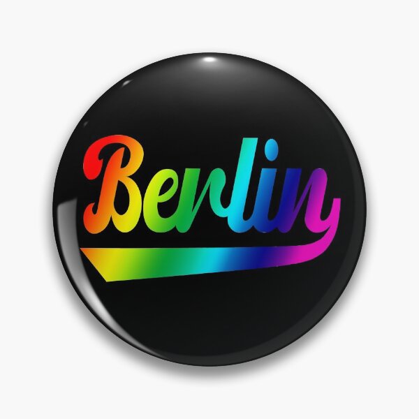 Item preview, Berlin rainbow with underscore designed and sold by GeogDesigns.