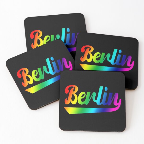 Item preview, Berlin rainbow with underscore designed and sold by GeogDesigns.