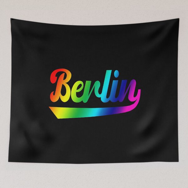 Item preview, Berlin rainbow with underscore designed and sold by GeogDesigns.