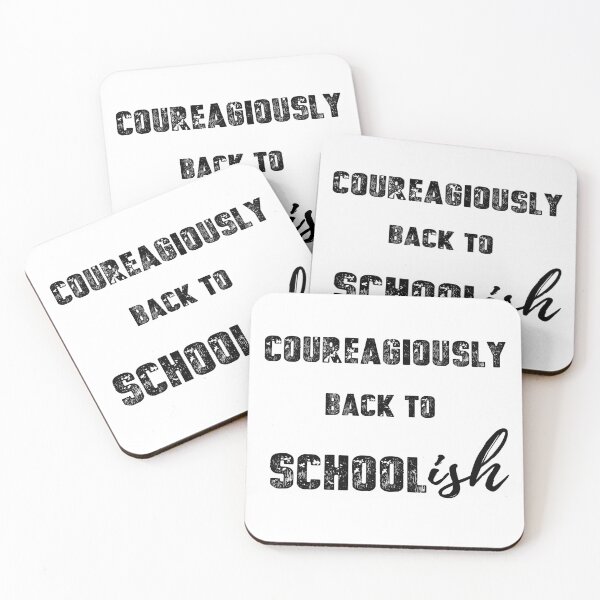 Item preview, Copy of Courageously Back To School..ish - White designed and sold by Trucutruh.