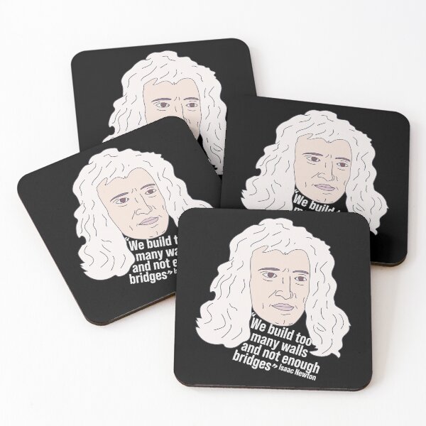 Item preview, Isaac Newton Quote - Famous Scientist - Calculus Inventor designed and sold by DeWinnes.