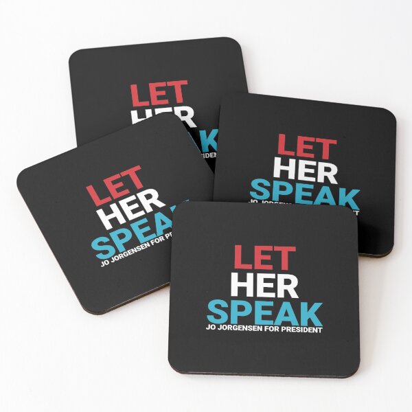Item preview, Let Her Speak Jo Jorgensen For President  designed and sold by NoveltyMerch.