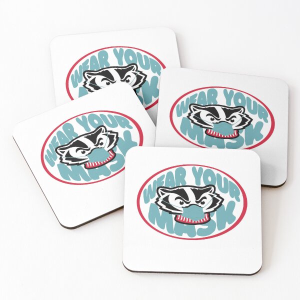 Item preview, Wear Your Mask, Badgers! designed and sold by MeganKlopp.