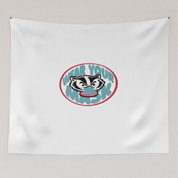 Item preview, Wear Your Mask, Badgers! designed and sold by MeganKlopp.