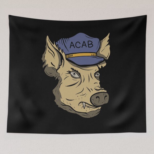 Item preview, ACAB Pig designed and sold by ValentinaHramov.