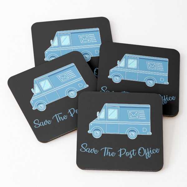 Item preview, save the post office blue designed and sold by WilliamsGFX.