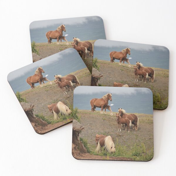 Item preview, Icelandic horse moms and their foals  designed and sold by elisainiceland.