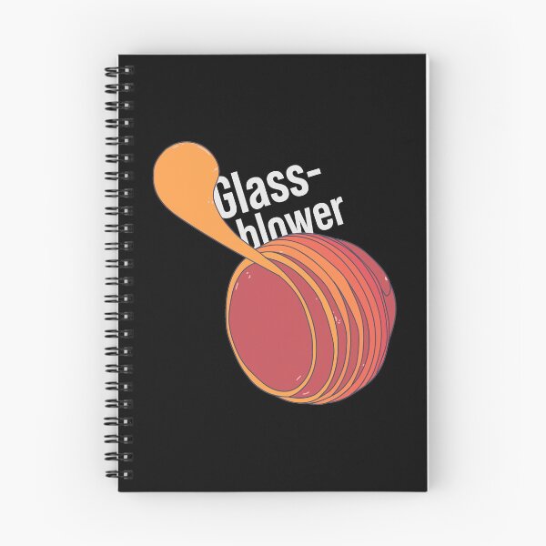 Item preview, Glassblower Text - Molten Glass - Craftsmen designed and sold by DeWinnes.