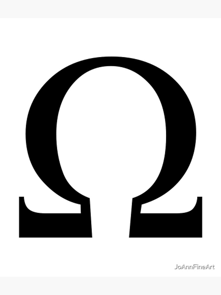 Omega uppercase letter