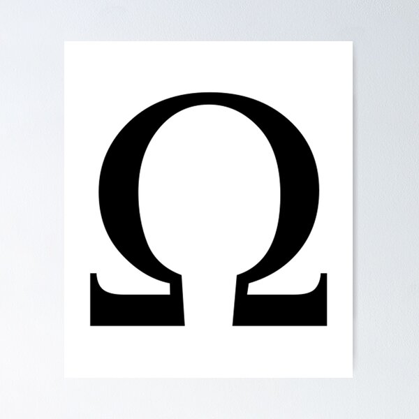 Omega uppercase letter