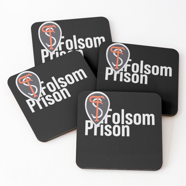 Item preview, Folsom Prison Text - Badge Symbol - Prison Cell designed and sold by DeWinnes.