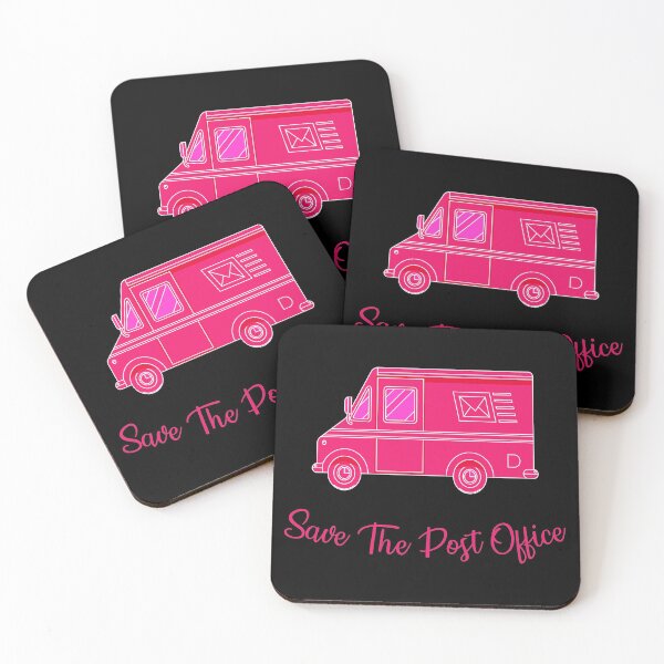 Item preview, save the post office pink designed and sold by WilliamsGFX.
