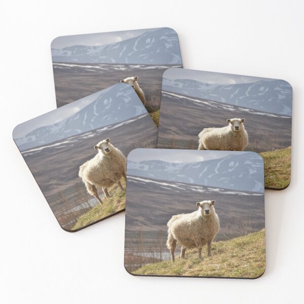 Item preview, Icelandic sheep in springtime designed and sold by elisainiceland.