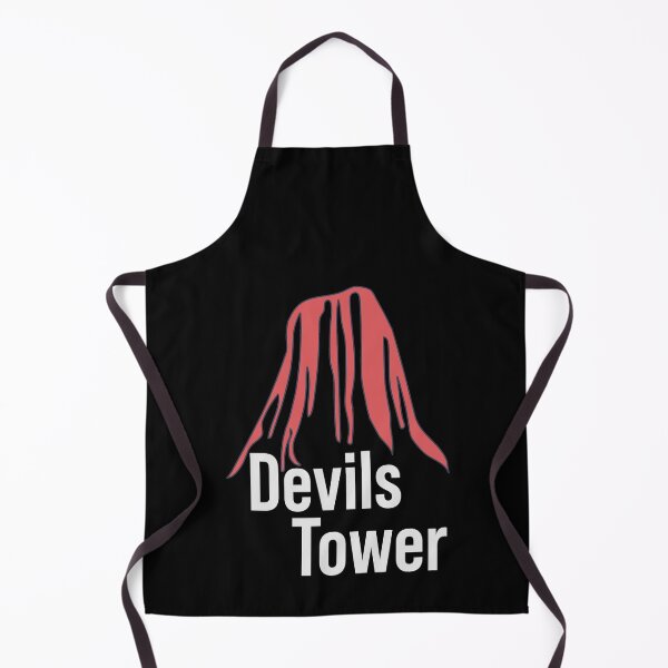 Item preview, Devils Tower Text - Bloody Logo - Geological Formation designed and sold by DeWinnes.