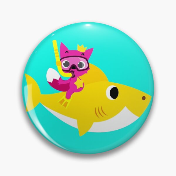 Item preview, Pink Fong Riding A Yellow Shark designed and sold by FongFotos.