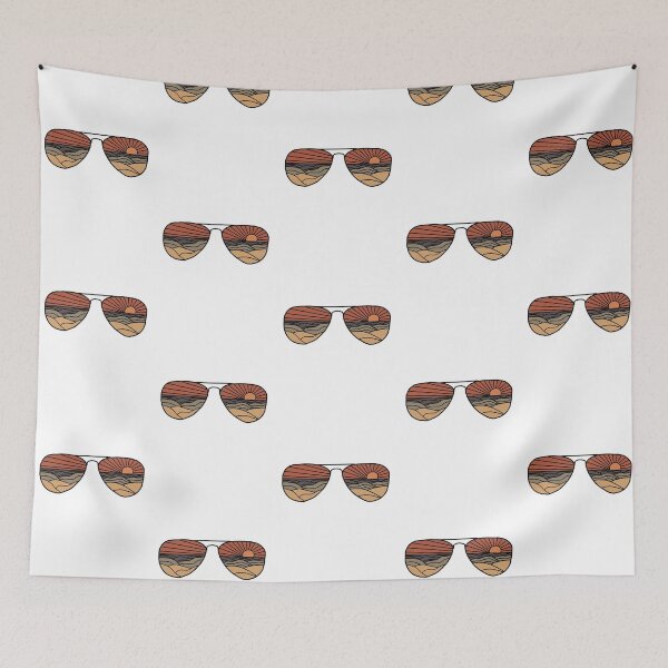 Item preview, aviator geometric sunset designed and sold by ellanadboralski.