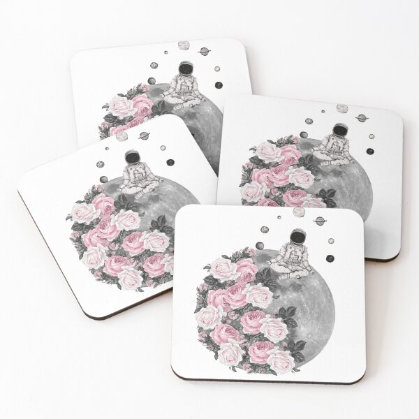 Item preview, Moon Flowers and Spacemen. designed and sold by New-look-.