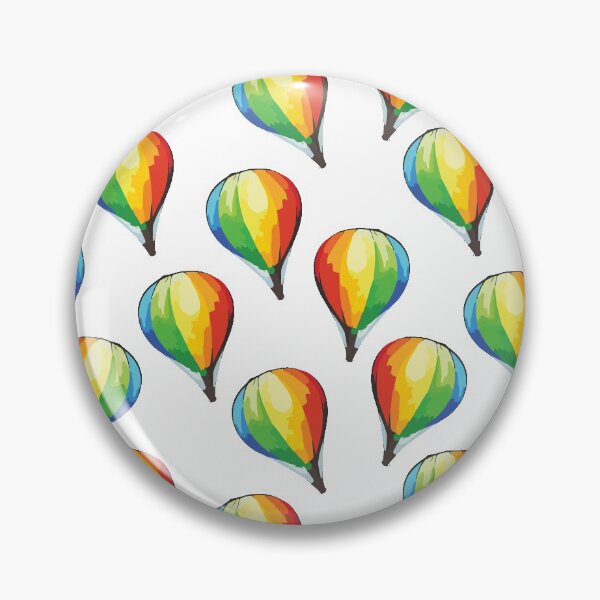 Item preview, Cute Colorful Hot Air Balloon designed and sold by blacklittlemoon.