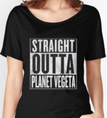 Straight Outta Planet Vegeta - Dragon Ball Z Women's Relaxed Fit T-Shirt