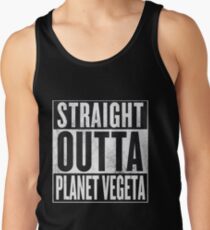 Straight Outta Planet Vegeta - Dragon Ball Z Tank Top