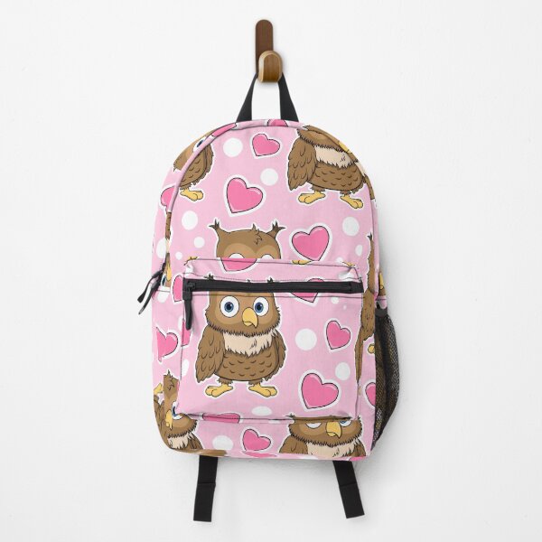 Item preview, pattern with cartoon owls designed and sold by kotart72.