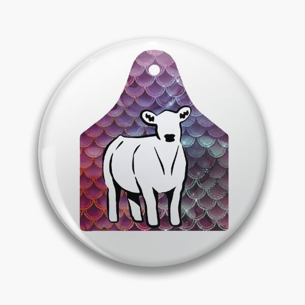 Item preview, Mermaid Ear Tag - Cow - NOT FOR RESALE WITHOUT PERMISSION designed and sold by l-oh.
