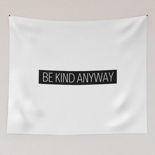 Item preview, be kind anyway designed and sold by The Little Wood Cottage.