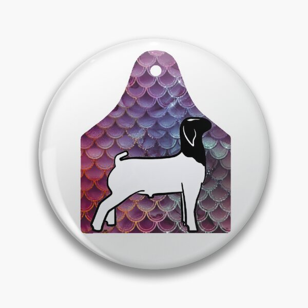 Item preview, Mermaid Ear Tag - Market Goat - NOT FOR RESALE WITHOUT PERMISSION designed and sold by l-oh.