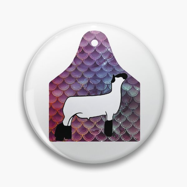 Item preview, Mermaid Ear Tag - Market Lamb 2 - NOT FOR RESALE WITHOUT PERMISSION designed and sold by l-oh.