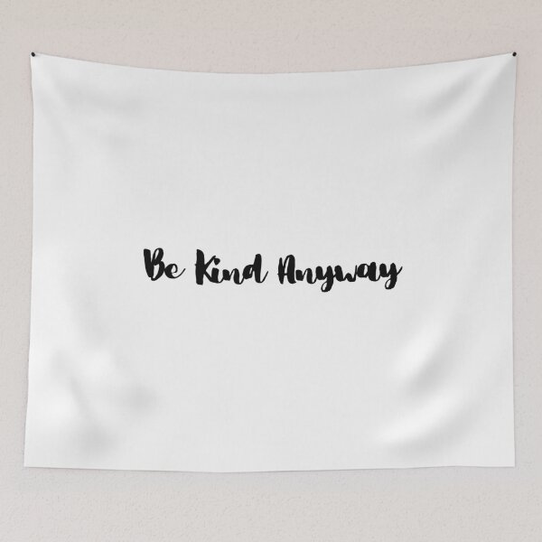 Item preview, be kind anyway designed and sold by The Little Wood Cottage.