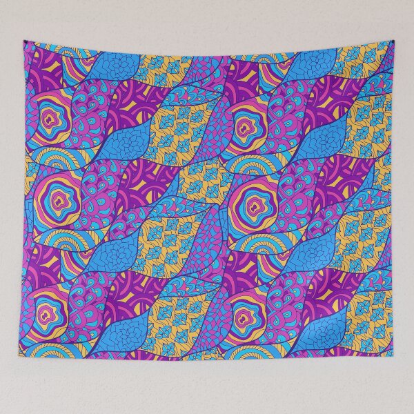 Item preview, Abstract hallucinogen pattern designed and sold by Argunika.