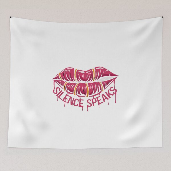 Item preview, SILENCE SPEAKS designed and sold by PoshStore.