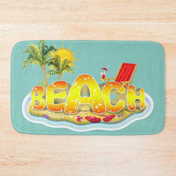 Item preview, beach text, Beach Summer, beach vacation designed and sold by Halalolo.