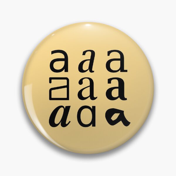 Item preview, Lower case letter "a" designed and sold by JoAnnFineArt.