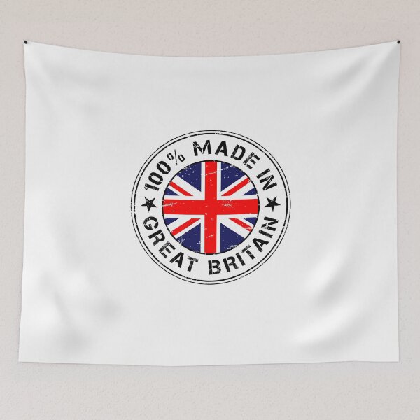 Item preview, Great Britain flag flag stamp designed and sold by GeogDesigns.