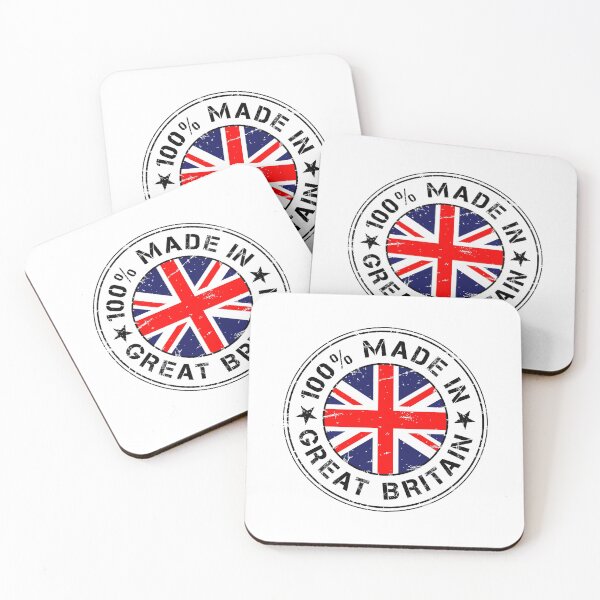 Item preview, Great Britain flag flag stamp designed and sold by GeogDesigns.