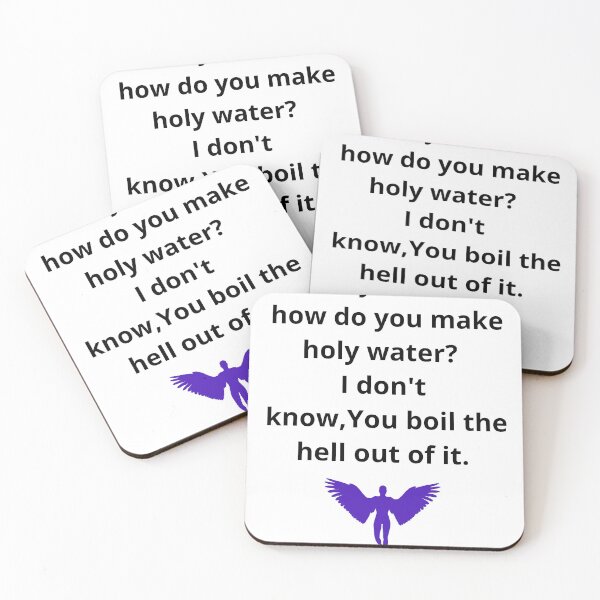 Item preview, Funny t-shirt about holy water. designed and sold by ILOVETUNA.