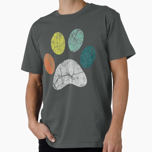 Item preview, Vintage Retro Dog Paw Design designed and sold by Blackpuzzle.